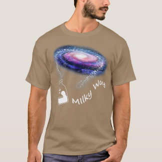 Milky Way Galaxy Solar System Cute Funny Astronomy T Shirt