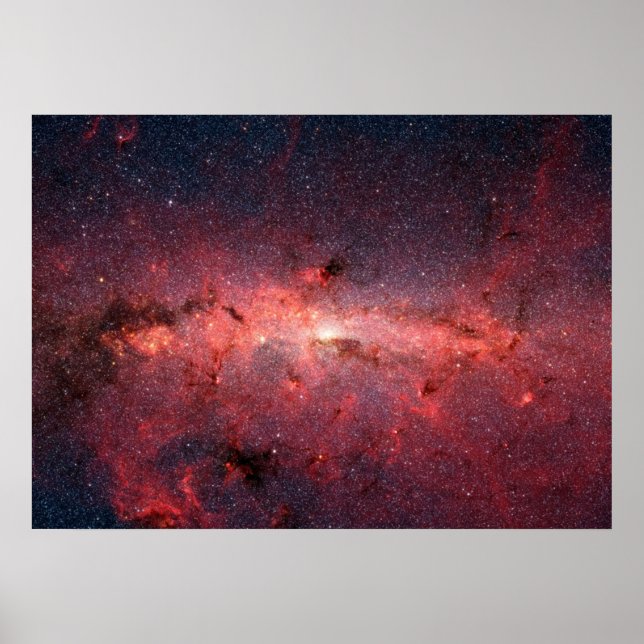 Milky Way Galaxy Stars Poster (Framsidan)