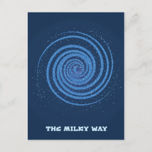 Milky Way Galaxy Vykort