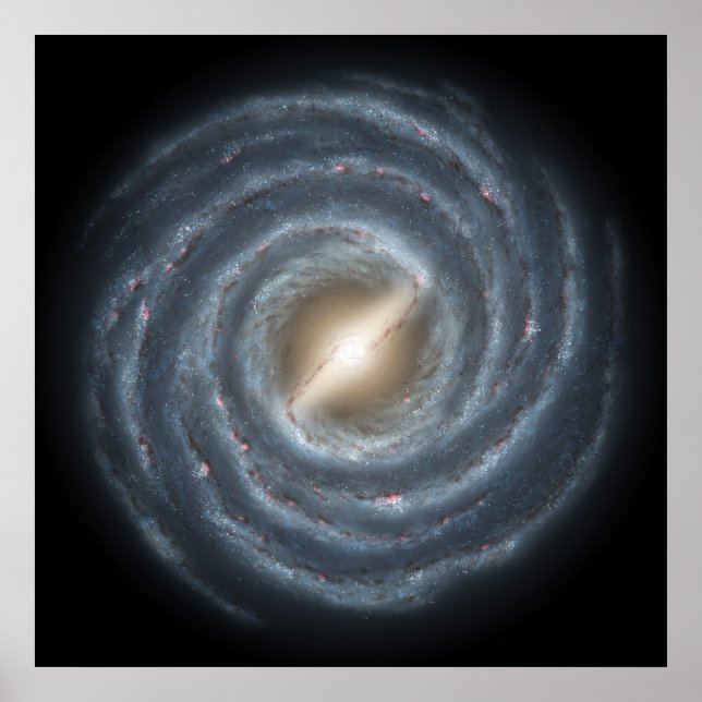 Milky Way - Milchstraße Poster (Framsidan)