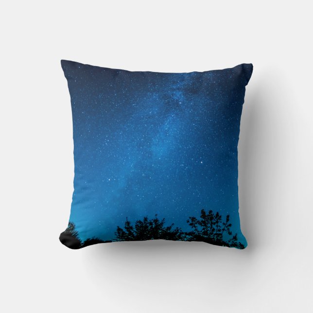 Milky way starry sky sky star kudde (Framsida)