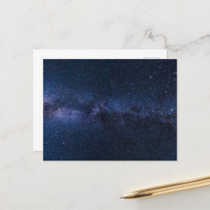 Milky Way Stars Galaxy Vykort