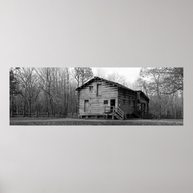 Mill at Lincolns New Salem, Illinois Poster (Framsidan)