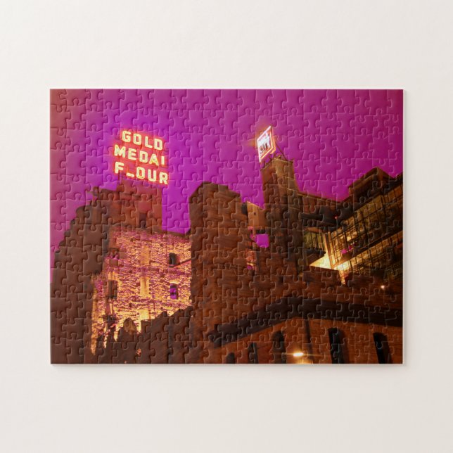 Mill City Jigszawa Puzzles Pussel (Horisontell)