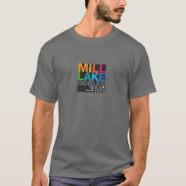 Mill Lake T-Shirt (Framsida)