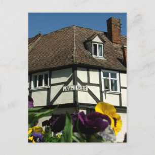 Mill Street Corner Tewkesbury Postcard Vykort