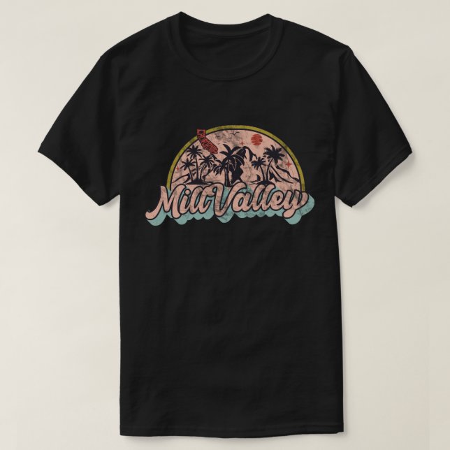 Mill Valley, Kalifornien T Shirt (Design framsida)