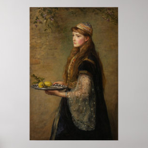 Millais - Den fångade Poster