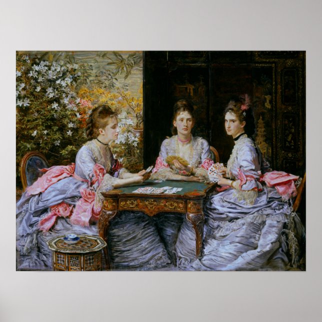 Millais - Hjärterna är trumpar Poster (Framsidan)
