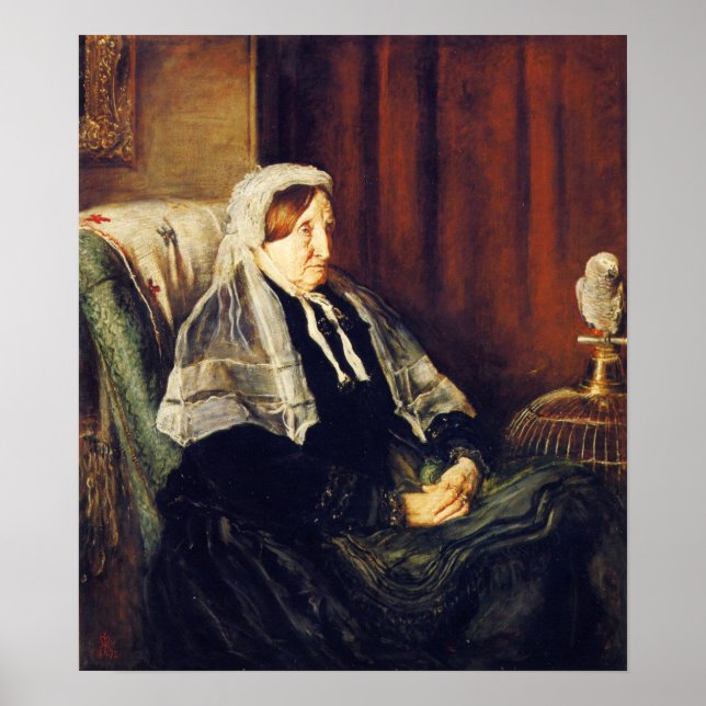 Millais - Isabella Heugh 1872 Poster (Framsidan)