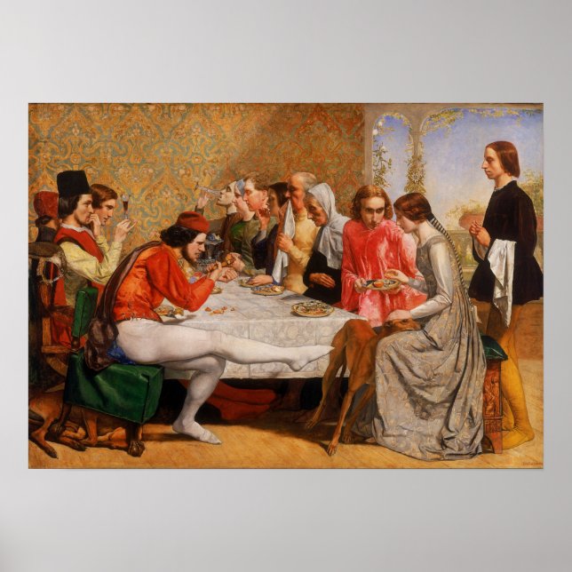 Millais - Isabella Poster (Framsidan)