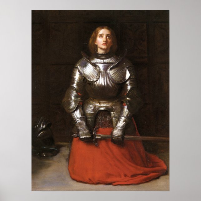 Millais - Joan of Arc Poster (Framsidan)