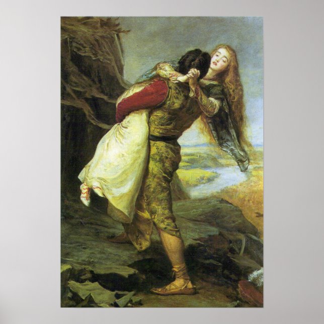 Millais - Kärlekens krona, 1875 Poster (Framsidan)