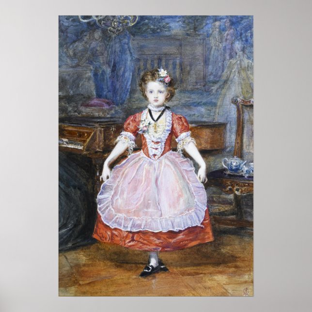 Millais - Minuet 1866 Poster (Framsidan)