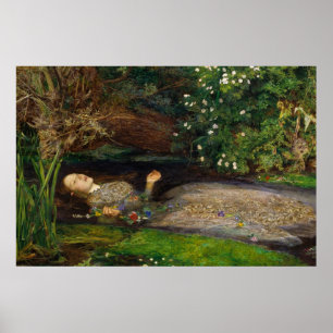 Millais Ophelia CC0008 affisch