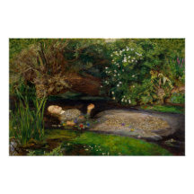 Millais Ophelia CC0497 Perfekt Poster