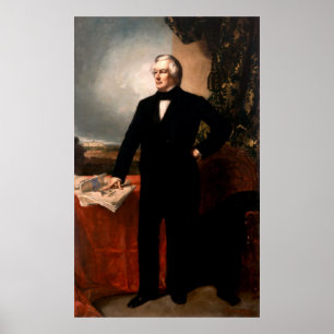 MILLARD FILLMORE av George Peter Alexander Healy Poster