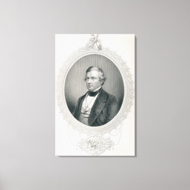 Millard Fillmore Canvastryck (Framsida)