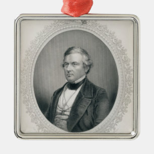 Millard Fillmore Julgransprydnad Metall