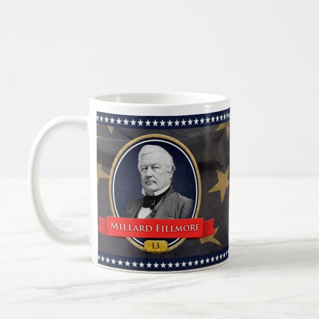 Millard Fillmore Kaffemugg (Vänster)