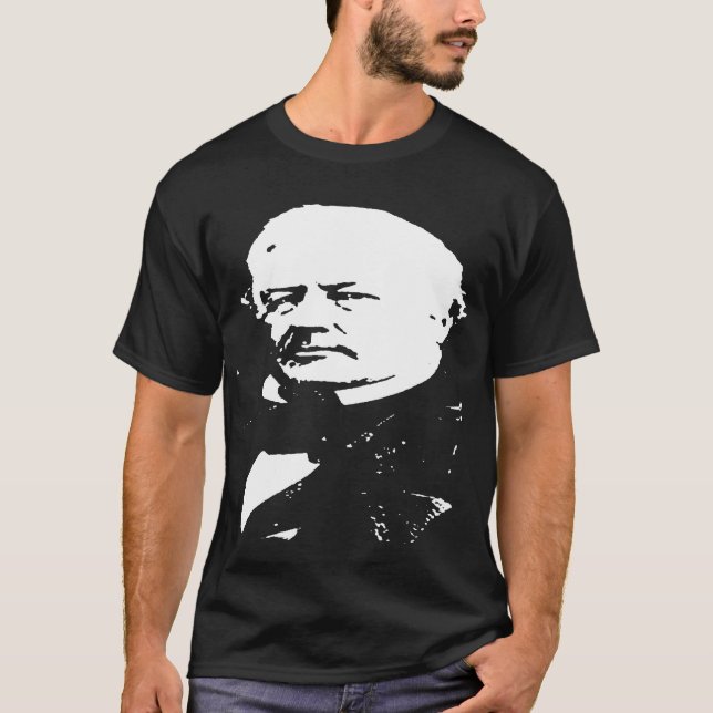 Millard Fillmore silhouette T Shirt (Framsida)