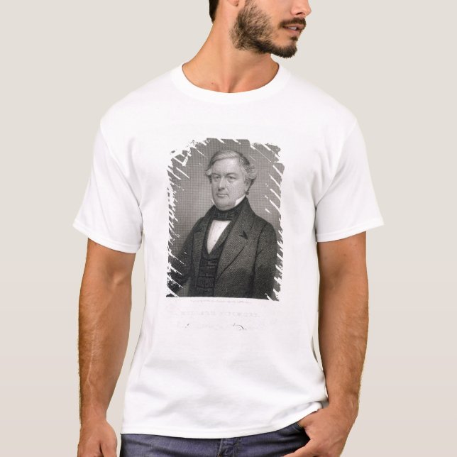 Millard Fillmore som inristas av Thomas B. T-shirt (Framsida)