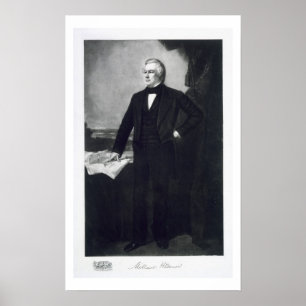 Millard Fillmore, USA:s trettonde president Poster
