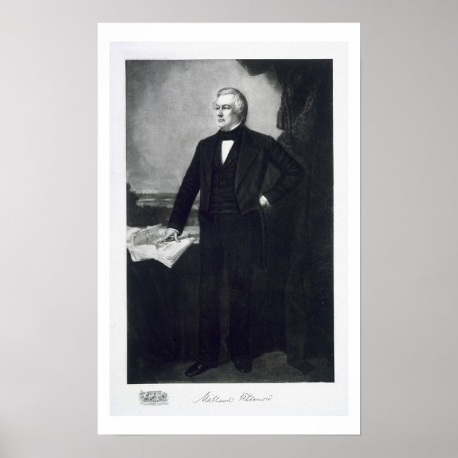Millard Fillmore, USA:s trettonde president Poster (Framsidan)