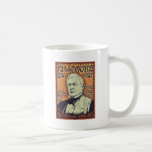Millard Fillmore - Whig ut! Kaffemugg