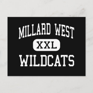 Millard Väster - Wildcat - High - Omaha Nebraska Vykort