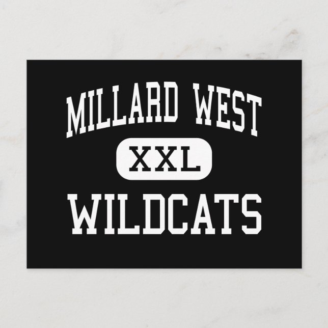 Millard Väster - Wildcat - High - Omaha Nebraska Vykort (Framsida)
