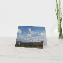 Millau Viaduct, frankrike Helgkort