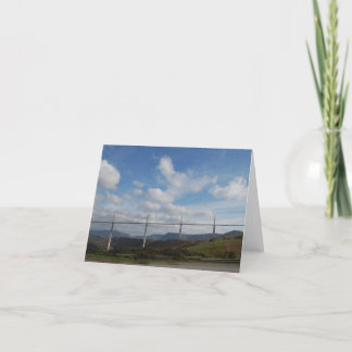 Millau Viaduct, frankrike Helgkort