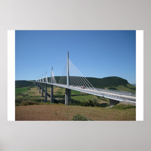 Millau viaduct poster (Framsidan)