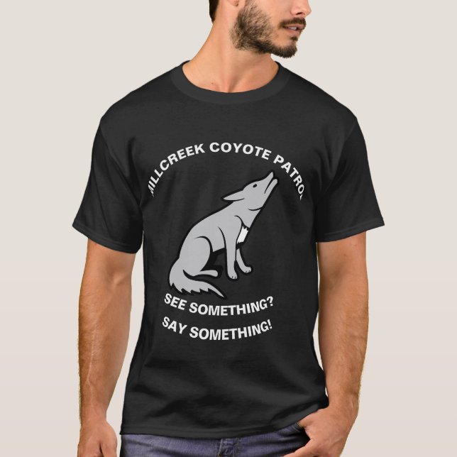 Millcreek Coyote Patrol T Shirt (Framsida)