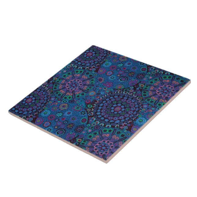 Millefiori Kakelplatta (Sidan)