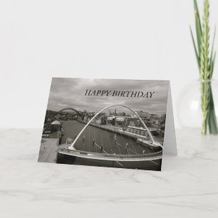 Millenium Bridge GRATTIS PÅ FÖDELSEDAGEN Card Kort