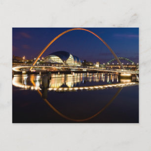 Millenium Bridge Newcastle Vykort