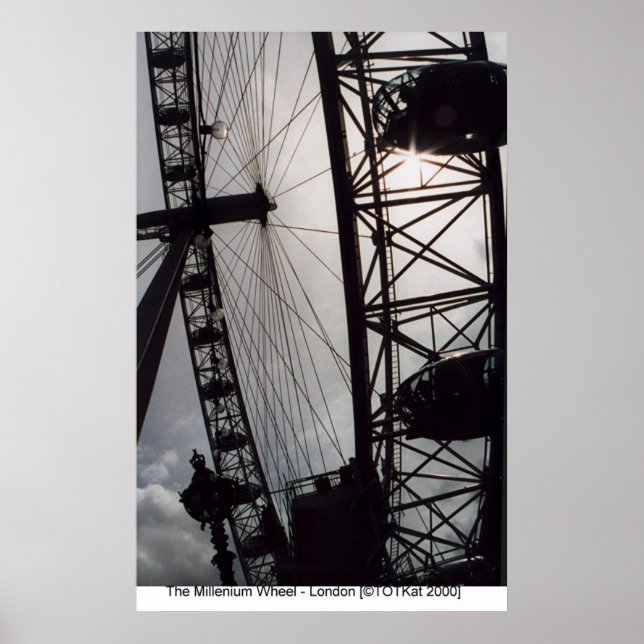 Millenium Wheel - London Poster (Framsidan)