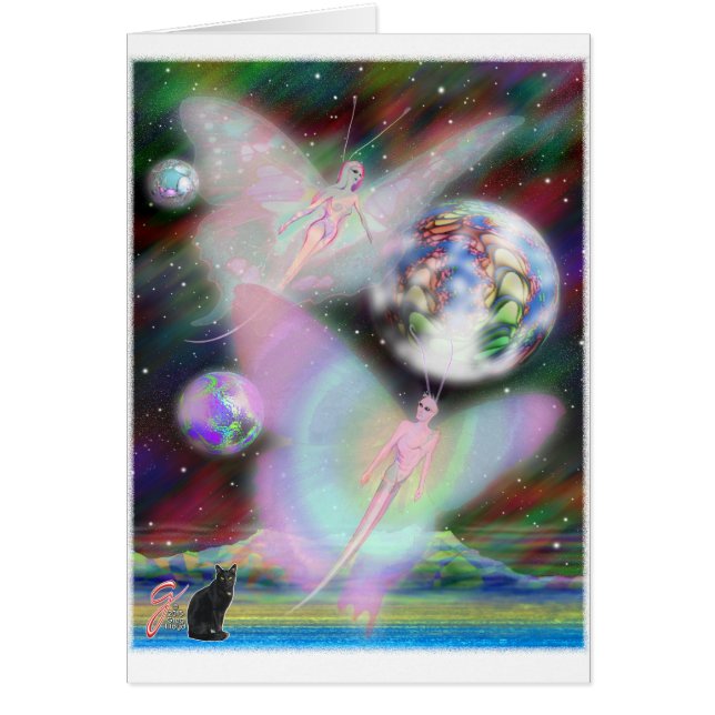 Milleniumorphisis Hälsningskort (Framsidan)