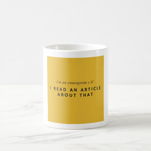 Millenneagram 5 mugg v.1 (Center)