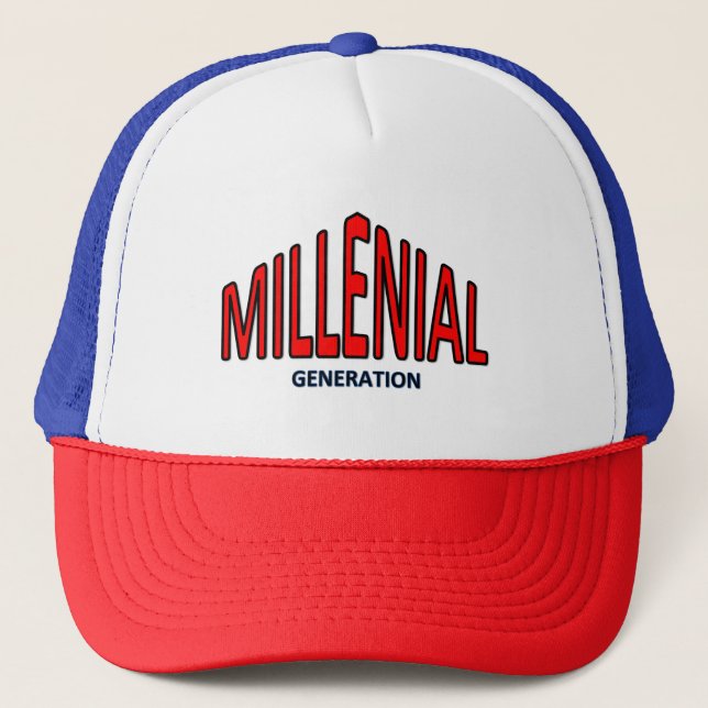 MILLENNIAL Hat Keps (Framsida)