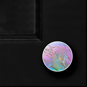 Millennial Marble Uppspelning av Regnbåge Pastel Knopp