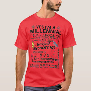 MILLENNIAL Shirt T Shirt