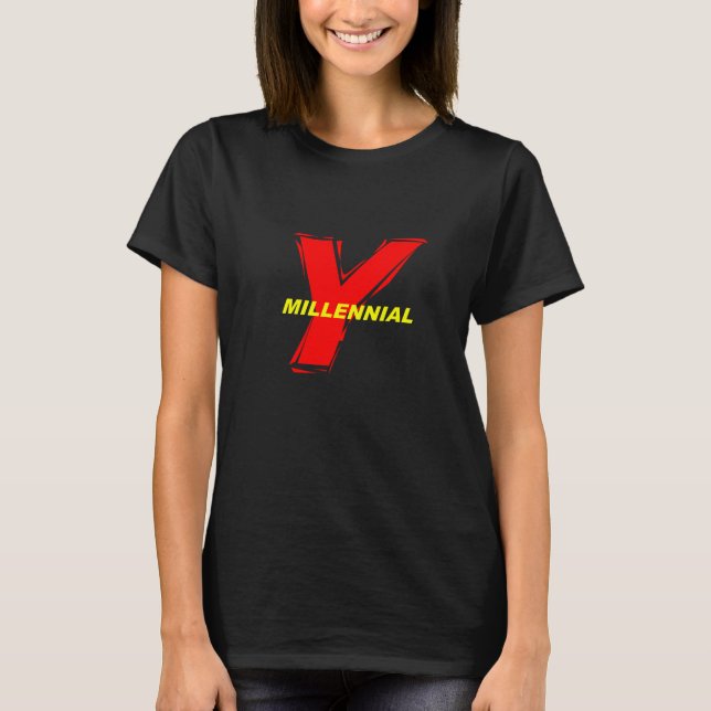 MILLENNIAL T-shirt (Framsida)