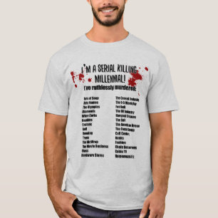 Millennials dödar allt, rolig politik t shirt