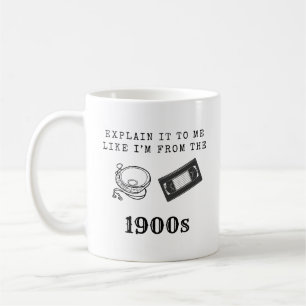 Millenniegrinsk GenX Funny Gift - Förklara det för Kaffemugg