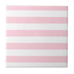 Millenniehaltig Rosa och White Rand Kakelplatta