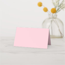 Millenniehaltig Rosa Solid Färg Placeringskort
