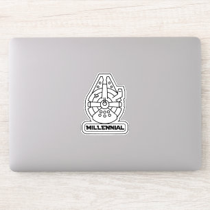Millenniemöjligheter Klistermärken